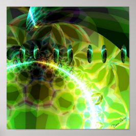 Pôster Amanhã - Emerge Limão e Dourado