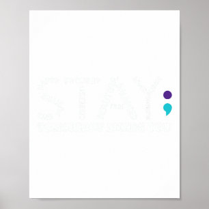 Poster Amanhã Precisa De Sensibilização Para A Prevenção 