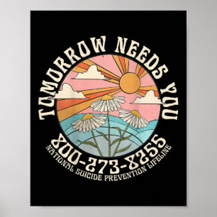 Poster Amanhã Precisa De Você Para A Prevenção Nacional D