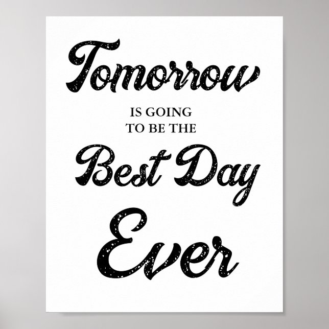 Poster Amanhã será o melhor dia do Janto de ensaio (Frente)