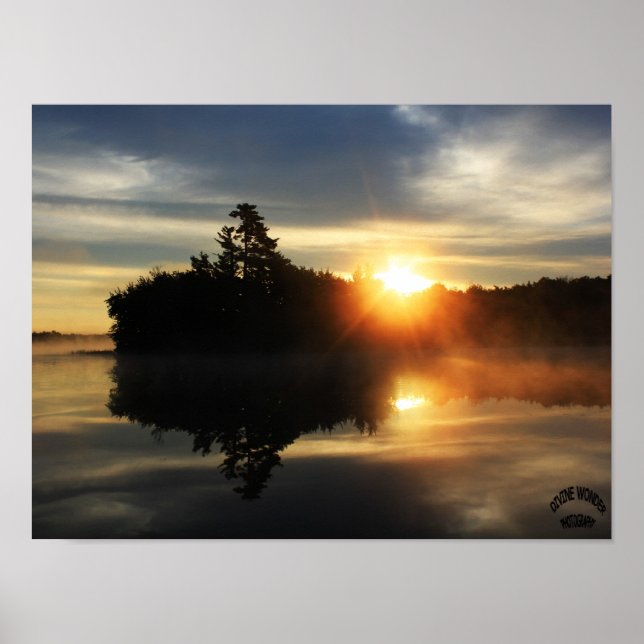 Poster amanhecer de agosto de 2012 (Frente)