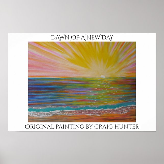 Pôster Amanhecer de um novo dia (Frente)