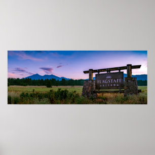 Poster Amanhecer nas montanhas da arizona