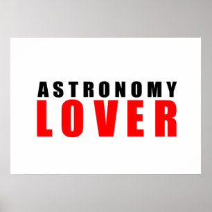 Poster Amante da astronomia