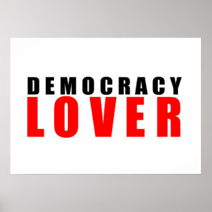 Poster Amante da democracia
