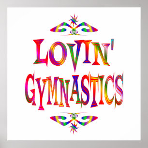 Poster Amante da ginástica