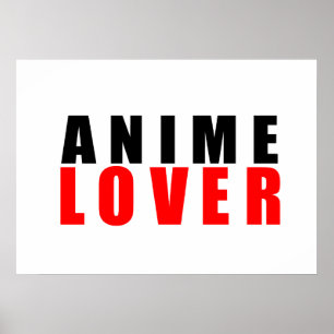 Poster Amante de anime