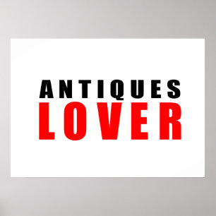 Poster Amante de antiguidades