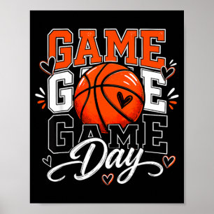 Poster Amante de esportes de beisebol do dia do jogo