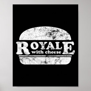 Poster Amante de Hambúrguer Royale Com Queijo 1