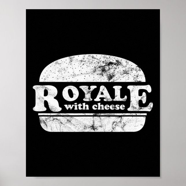 Poster Amante de Hambúrguer Royale Com Queijo 1  (Frente)