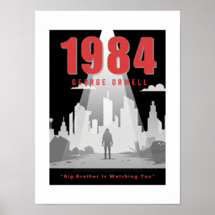 Poster Amante de Livros Irmão Mais Velho Está Observando