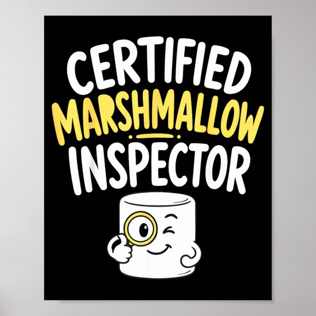 Poster Amante de marshmallow  (Frente)
