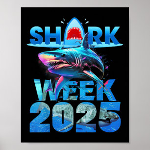 Poster Amante de Tubarões 2025 - Semana de Conservação do