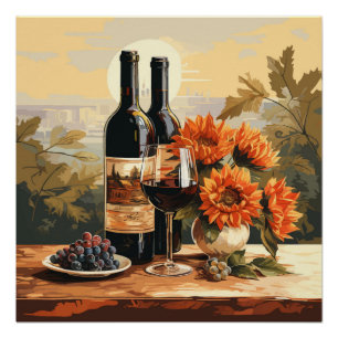 Pôster Amante de Vinho