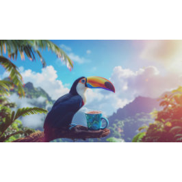 POSTER AMANTE DO CACAU - TOUCAN
