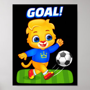 Poster Amante do Futebol Jogador de Esportes Lucas Jogand