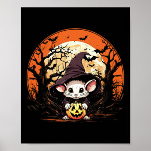 Poster Amante Fantasia de Fantasma Assustador de Hallowee