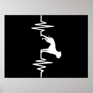 Poster Amantes de Buldogue Pulsação de Bulldog