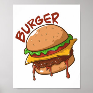 Poster Amantes de Burger