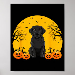 Poster Amantes de Cães Labrador Preto Homens Mulheres Cri