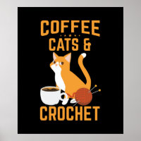 amantes de crochê de gato-do-mato-agudo