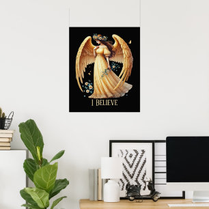 Poster Amantes do Anjo Bonito personalizáveis