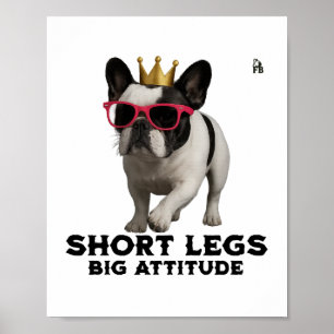 Poster Amantes do Cão Bulldog Francês
