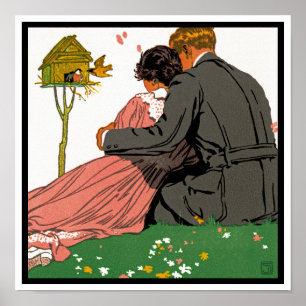 Pôster Amantes elegantes