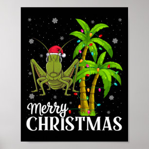 Poster Amantes Grhopper Homens Mulheres Luzes De Natal Ár