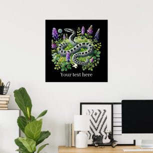 Poster Amantes legal de cobra personalizáveis