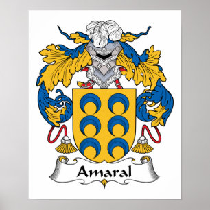 Pôster Amaral Family Crest