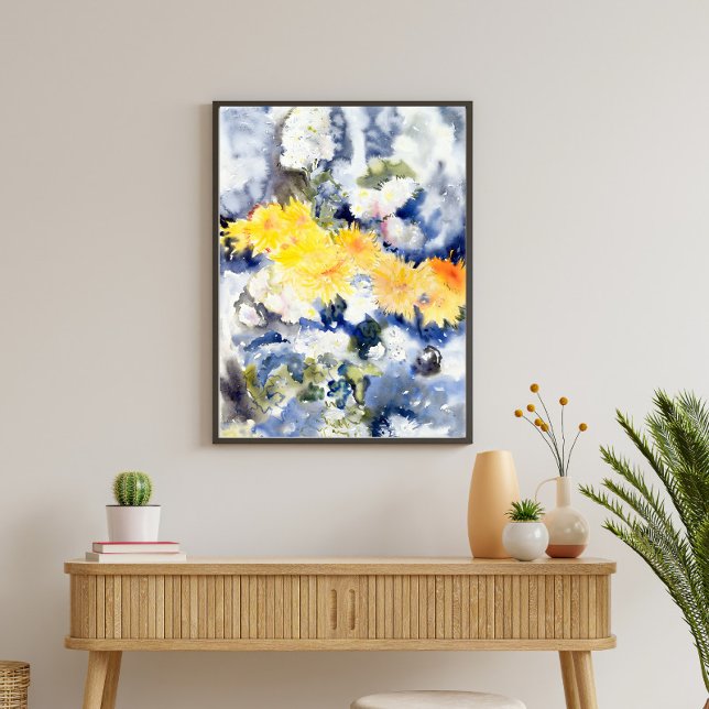 Poster Amarelo e Azul por Charles Demuth (Criador carregado)