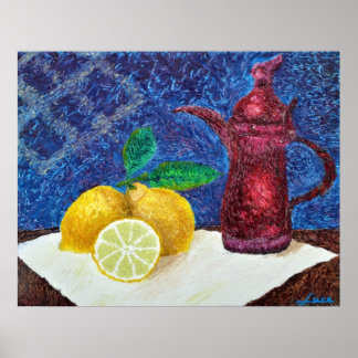 Pôster Amarelo-limão