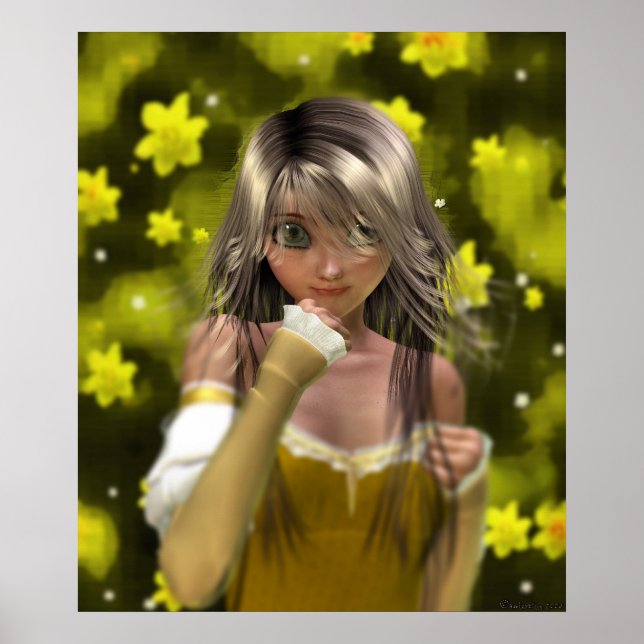 Pôster Amarelo Mellow (Frente)