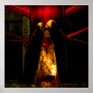 Pôster amarre para baixo o diabo colossal