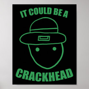 Poster Amateur Leprechaun Sketch Pode Ser Uma Rua De Cabe