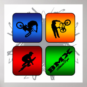 Pôster Amazing BMX Urban Style