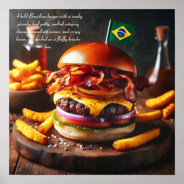 Poster Amazônia Ambiance: Picanha Power (Frente)