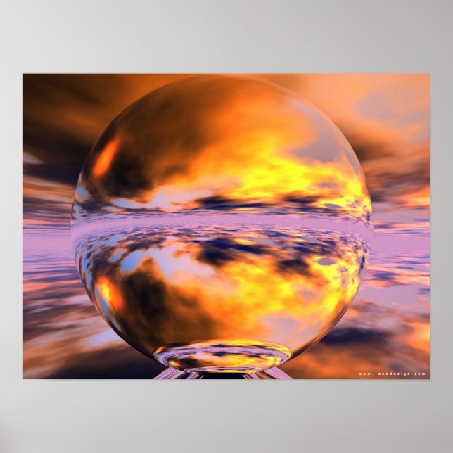 Pôster Amber Skies (Frente)