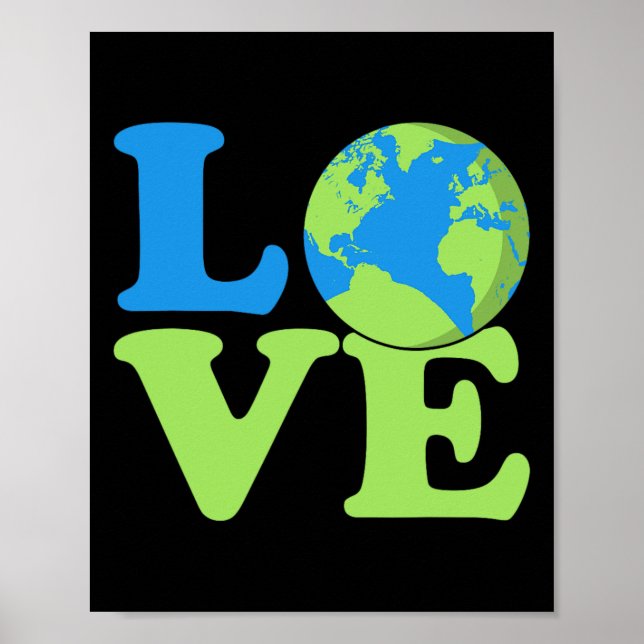 Poster Ambiente do Dia da Terra (Frente)