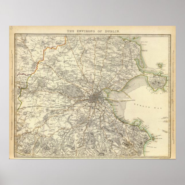 Pôster Ambientes de Dublin (Frente)