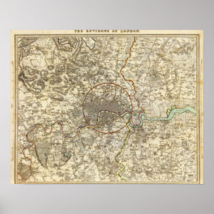 Poster Ambientes de Londres