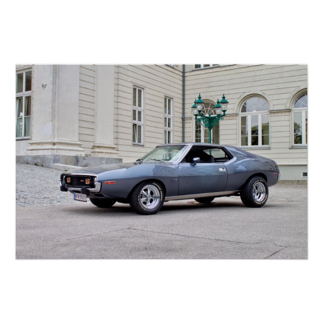 Pôster AMC Javelin SST 1974 (Frente)