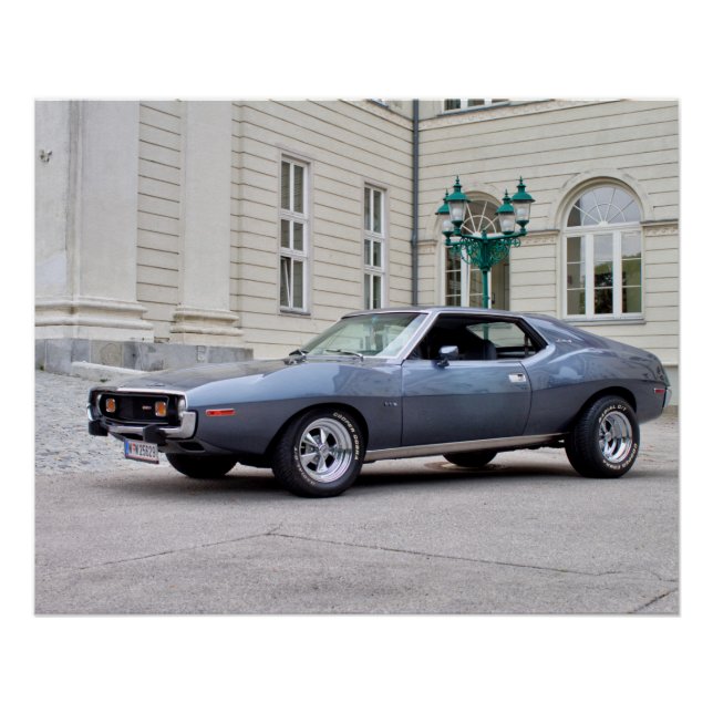 Pôster AMC Javelin SST 1974 (Frente)