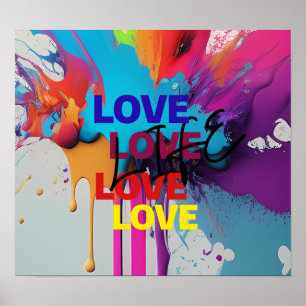 Poster Ame a Vida