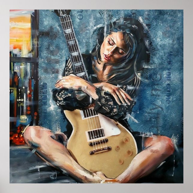 Poster Ame Minha Violão (Frente)