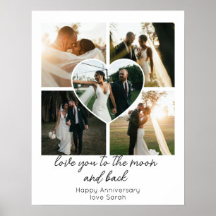 Poster Ame-o à Lua e ao Aniversário