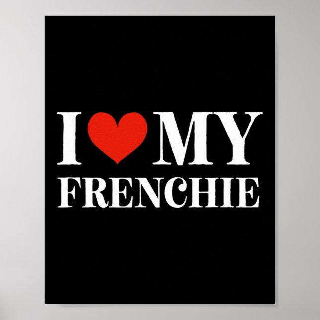 Poster Ame o meu francês (Frente)