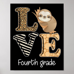 Poster Ame o Preguiça da Quarta Série Professor da 4ª Sér